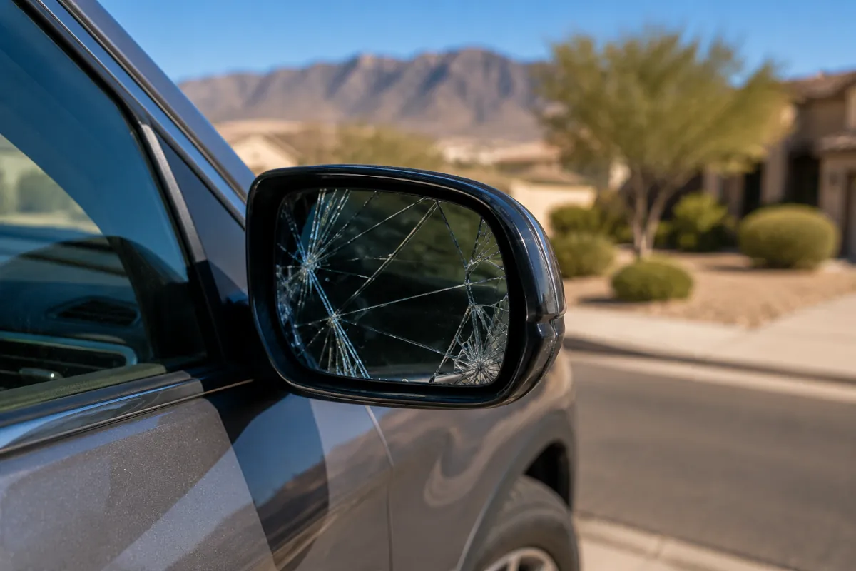 Side mirror repair and replacement in Albuquerque